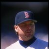 27 Aug 1995:  Pitcher Roger Clemens of the Boston Red Sox looks on during a game against the Oakland Athletics at the Oakland-Alameda County Coliseum in Oakland, California.  The Red Sox won the game, 4-1. Mandatory Credit: Otto Greule  /Allsport