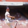 ANAHEIM, CA 1989:  Pitcher Chuck Finley #31 of the California Angels delivers the pitch during a game at Anaheim Stadium in Anaheim, California.  (Photo by Mike Powell/Getty Images)  