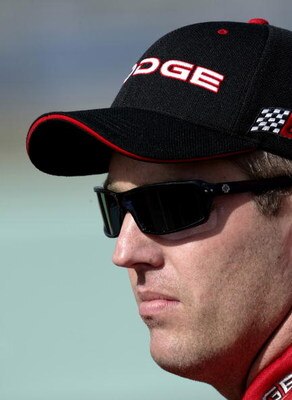 HOMESTEAD, FL - NOVEMBER 14 : Jeremy Mayfield, driver of the #19 Evernham Motorsports Dodge during qualifying for the NASCAR Winston Cup Ford 400, on November14, 2003 at Homestead-Miami Superspeedway in Homestead, Florida. (Photo By Darrell Ingham/Getty I