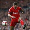 LIVERPOOL, UNITED KINGDOM - MARCH 22:  Steven Gerrard of Liverpool in action during the Barclays Premier League match between Liverpool and Aston Villa at Anfield on March 22, 2009 in Liverpool, England.  (Photo by Alex Livesey/Getty Images)
