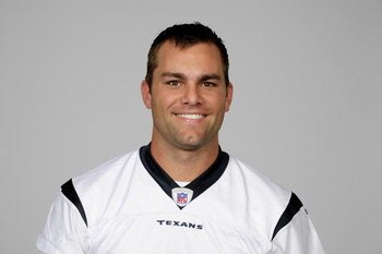 HOUSTON - 2007:  Kris Brown of the Houston Texans poses for his 2007 NFL headshot at photo day in Houston, Texas.  (Photo by Getty Images)
