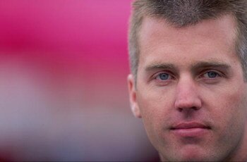 14 Mar 1999:  Driver Jeremy Mayfield looking on before the start of the Cracker Barrel 500 NASCAR Winston Cup Series race at the Atlanta Motor Speedway in Hampton, Georgia. Mandatory Credit: Jon Ferry  /Allsport
