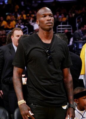 LOS ANGELES, CA - JUNE 4:  NFL player Chad Ochocinco attends game one of the NBA Finals between the Los Angeles Lakers and the Orlando Magic at Staples Center on June 4, 2009 in Los Angeles, California. (Photo by Noel Vasquez/Getty Images)