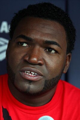 NEW YORK - MAY 04:  David Ortiz #34 of the Boston Red Sox looks on prior to playing the New York Yankees on May 4, 2009 at Yankee Stadium in the Bronx borough of New York City.  (Photo by Jim McIsaac/Getty Images)