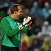 PERTH, AUSTRALIA - JULY 15:  Mark Schwarzer of Fulham encourages his defenders during the pre-season friendly match between Perth Glory and Fulham FC at Members Equity Stadium on July 15, 2009 in Perth, Australia.  (Photo by Paul Kane/Getty Images)