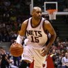 EAST RUTHERFORD, NJ - MARCH 27:  Vince Carter #15 of the New Jersey Nets drives against the Los Angeles Lakers during the game on March 27, 2009 at the Izod Center in East Rutherford, New Jersey. NOTE TO USER: User expressly acknowledges and agrees that, 