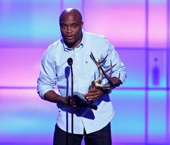 CULVER CITY, CA - MAY 30:  UFC fighter Anderson Silva accepts the 'Most Dangerous Man' award onstage during the taping of Spike TV's 2nd Annual 'Guys Choice' Awards held at Sony Studios on May 30, 2008 in Culver City, California.  The show airs on June 22