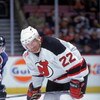 17 Feb 2000: Claude Lemieux #22 of the New Jersey Devils looks on from the ice during the game against the Colorado Avalanche at the Continental Airlines Arena in East Rutherford, New Jersey. The Avalanche tied the Devils 5-5.