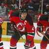 EAST RUTHERFORD, NJ - NOVEMBER 5:  Defenseman Scott Stevens #4 of the New Jersey Devils on the ice during the game against the San Jose Sharks at the Continental Airlines Arena  on November 5, 2003 in East Rutherford, New Jersey. The Devils won 3-2. (Phot
