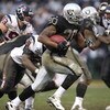 OAKLAND, CA - DECEMBER 21: Darren McFadden #20 of the Oakland Raiders runs against the Houston Texans during an NFL game on December 21, 2008 at the Oakland-Alameda County Coliseum in Oakland, California.  (Photo by Jed Jacobsohn/Getty Images)