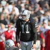 OAKLAND, CA - NOVEMBER 30:  Sebastian Janikowski #11 of the Oakland Raiders gets ready to kick a field goal against the Kansas City Chiefs during an NFL game on November 30, 2008 at the Oakland-Alameda County Coliseum in Oakland, California. (Photo by Jed