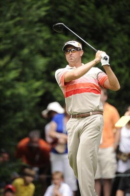 BETHESDA, MD - JULY 02: Robert Allenby tees off during the first round of the AT&T National at the Congressional Country Club on July 2, 2009 in Bethesda, Maryland  (Photo by Mitchell Layton/Getty Images)