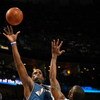 NEW ORLEANS - DECEMBER 30:  Antawn Jamison #4 of the Washington Wizards takes a shot over David West #30 of the New Orleans Hornets on December 30, 2008 at the New Orleans Arena in New Orleans, Louisiana.  NOTE TO USER: User expressly acknowledges and agr