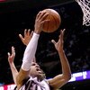 EAST RUTHERFORD, NJ - MARCH 27:  Vince Carter #15 of the New Jersey Nets drives to the basket against the Los Angeles Lakers during their game on March 27, 2009 at the Izod Center in East Rutherford, New Jersey. NOTE TO USER: User expressly acknowledges a