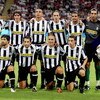 MILAN, ITALY - AUGUST 17:  Juventus (from left Zdenek Grygera; Paolo De Ceglie; David Trezeguet; Nicola Legrottaglie; Felipe Melo; Gianluigi Buffon; Vincenzo Iaquinta; Diego; Hasan Sahliamidzic; Fabio Cannavaro; Claudio Marchisio) pose for the team shot d