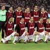 MILAN, ITALY - AUGUST 17:  Milan (from left Marco Storari;Alexandre Pato;Thiago Silva;Gianluca Zambrotta;Alessandro Nesta;Marek Jankulovski;Ronaldinho;Gennaro Gattuso;Mathieu Flamini;Andrea Pirlo;Klaas-Jan Huntelaar) pose for the team shot during the 'Lui