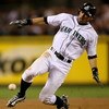 SEATTLE  - AUGUST 15:  Ichiro Suzuki #51 of the Seattle Mariners slides into third base on a steal attempt against the New York Yankees on August 15, 2009 at Safeco Field in Seattle, Washington. Suzuki was out on the play. (Photo by Otto Greule Jr/Getty I