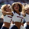 HOUSTON - OCTOBER 12:  A Houston Texans cheerleader performs during a game against the Miami Dolphins at Reliant Stadium on October 12, 2008 in Houston, Texas.  (Photo by Ronald Martinez/Getty Images)