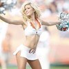 MIAMI - JANUARY 4:  A Miami Dolphins cheerleader performs during an AFC Wild Card playoff game against the Baltimore Ravens on January 4, 2009 at Dolphin Stadium in Miami, Florida. (Photo by Gregory Shamus/Getty Images)
