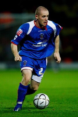 WATFORD, UNITED KINGDOM - SEPTEMBER 19:  Peter Cavanagh of Accrington Stanley in action during the Carling Cup match between Watford and Accrington Stanley at Vicarage Road on September 19, 2006 in Watford, England  (Photo by Shaun Botterill/Getty Images)