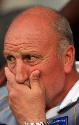 PORTSMOUTH, ENGLAND - AUGUST 25:  Manager Paul Hart of Portsmouth looks on prior to the Carling Cup second round match between Portsmouth and Hereford United at Fratton Park on August 25, 2009 in Portsmouth, England.  (Photo by Bryn Lennon/Getty Images)