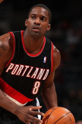 MILWAUKEE - MARCH 07: Martell Webster #8 of the Portland Trail Blazers looks to pass against the Milwaukee Bucks on March 7, 2008 at the Bradley Center in Milwaukee, Wisconsin. The Trail Blazers defeated the Bucks 103-101. NOTE TO USER: User expressly ack