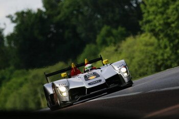 LE MANS, FRANCE - JUNE 13:  Allan McNish of Great Britain and Audi Sport Team Joest drives during the 77th running of the Le Mans 24 Hour race at the Circuit des 24 Heures du Mans on June 13, 2009 in Le Mans, France.  (Photo by Ker Robertson/Getty Images)