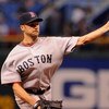 ST. PETERSBURG, FL - APRIL 30: Outfielder Jonathan Van Every #30  of the Boston Red Sox pitches against the Tampa Bay Rays April 30, 2009 at Tropicana Field in St. Petersburg, Florida.  (Photo by Al Messerschmidt/Getty Images)