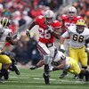 COLUMBUS, OH - NOVEMBER 22: Chris Wells #28 of the Ohio State Buckeyes carries the ball during the Big Ten Conference game against the Michigan Wolverines at Ohio Stadium on November 22, 2008 in Columbus, Ohio.  (Photo by Andy Lyons/Getty Images)