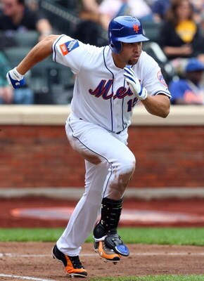 NEW YORK - MAY 09:  Carlos Beltran #15 of the New York Mets runs against the Pittsburgh Pirates on May 9, 2009 at Citi Field in the Flushing neighborhood of the Queens borough of New York City. The Mets defeated the Pirates 10-1.  (Photo by Jim McIsaac/Ge