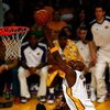 LOS ANGELES, CA - JUNE 07:  Lamar Odom #7 of the Los Angeles Lakers lays the ball up over Dwight Howard #12 of the Orlando Magic in Game Two of the 2009 NBA Finals at Staples Center on June 7, 2009 in Los Angeles, California. NOTE TO USER: User expressly 