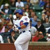 CHICAGO - AUGUST 28: Geovany Soto #18 of the Chicago Cubs hits the ball against the New York Mets on August 28, 2009 at Wrigley Field in Chicago, Illinois. The Cubs defeated the Mets 5-2. (Photo by Jonathan Daniel/Getty Images)