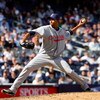 NEW YORK - APRIL 16:  Rafael Perez #53 of the Cleveland Indians pitches against the New York Yankees during opening day at the new Yankee Stadium on April 16, 2009 in the Bronx borough of New York City. This is the first regular season MLB game being play