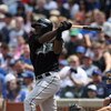 CHICAGO - MAY 2:  Cameron Maybin #24 of the Florida Marlins bats against the Chicago Cubs during the game on May 2, 2009 at Wrigley Field in Chicago, Illinois. (Photo by Jonathan Daniel/Getty Images) 