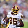 LANDOVER, MD - AUGUST 22:  Clinton Portis #26 of the Washington Redskins rushes the ball against the Pittsburgh Steelers at Fed Ex Field on August 22, 2009 in Landover, Maryland.  (Photo by Greg Fiume/Getty Images)