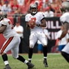 TAMPA, FL - SEPTEMBER 13:  Quarterback Byron Leftwich #7 of the Tampa Bay Buccaneers looks for a receiver against the Dallas Cowboys during the game at Raymond James Stadium on September 13, 2009 in Tampa, Florida.  (Photo by J. Meric/Getty Images)