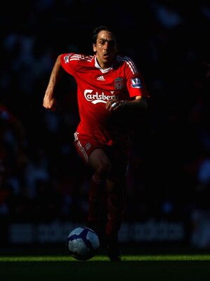 LIVERPOOL, ENGLAND - SEPTEMBER 12:  Yossi Benayoun of Liverpool in action during the Barclays Premier League match between Liverpool and Burnley at Anfield on September 12, 2009 in Liverpool, England.  (Photo by Ryan Pierse/Getty Images)