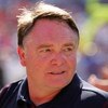 GAINESVILLE, FL - SEPTEMBER 27:  Ole Miss head coach Houston Nutt celebrates after a game against the University of Florida at Ben Hill Griffin Stadium on September 27, 2008 in Gainesville, Florida.  (Photo by Sam Greenwood/Getty Images)