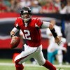 ATLANTA - SEPTEMBER 13:  Quarterback Matt Ryan #2 of the Atlanta Falcons rolls out against the Miami Dolphins at Georgia Dome on September 13, 2009 in Atlanta, Georgia.  (Photo by Kevin C. Cox/Getty Images)