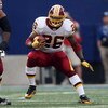 EAST RUTHERFORD, NJ - SEPTEMBER 13:  Clinton Portis #26 of the Washington Redskins runs the ball against the New York Giants on September 13, 2009 at Giants Stadium in East Rutherford, New Jersey.  (Photo by Jim McIsaac/Getty Images)