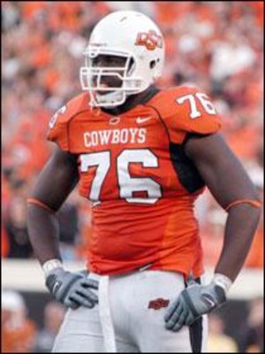 It doesnt appear the Bucs will trade down to draft offensive tackle Russell Okung.